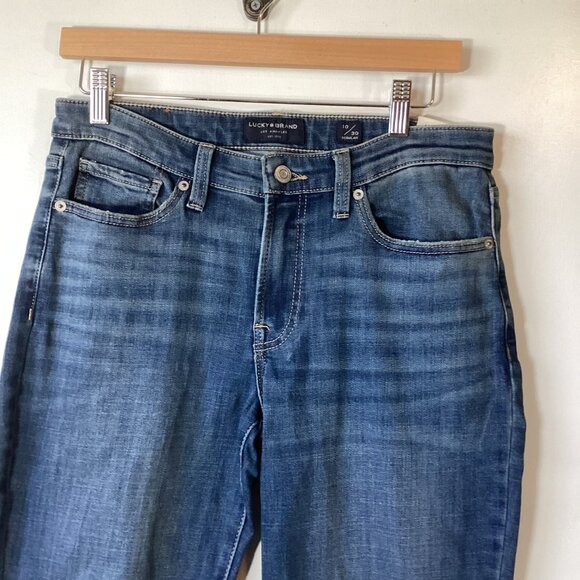 Lucky Brand Distressed Jeans Size 10/30 Regular NWT - Picture 3 of 12